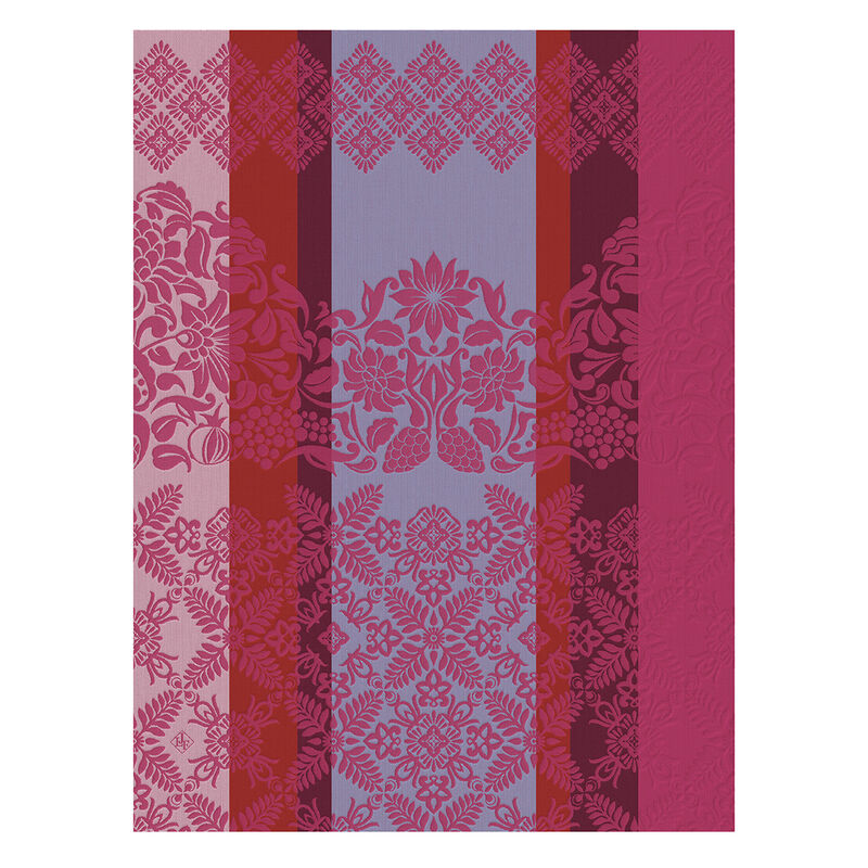 Geschirrtuch Mumbai Fuchsia 60x80 100% baumwolle, , hi-res image number 0