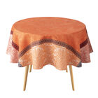 Tischdecke Escapade Tropicale Goyave 120x120 leinen, , hi-res image number 1