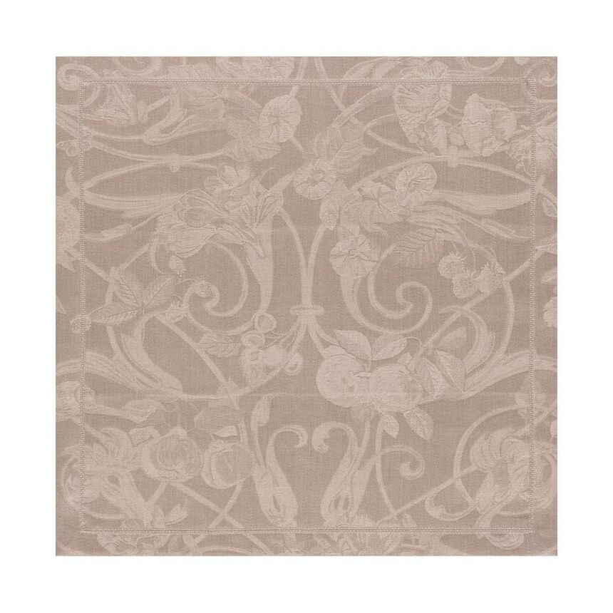 Serviette Tivoli Poivre gris 50x50 leinen, , hi-res image number 0