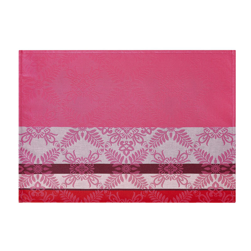 Beschichtete Tischset Mumbai Enduit Fuchsia 50x36 100% baumwolle, , hi-res image number 2