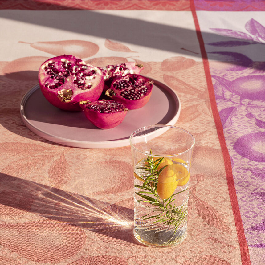 Beschichtete Tischdecke Arri&egrave;re-pays Beschichtet Peche 175x250 baumwolle, , hi-res image number 2