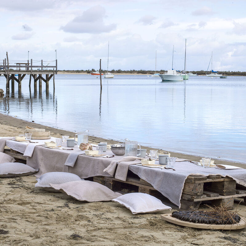 Kissenbezug Slow Life Sable 50x30 89% baumwolle / 11% leinen, , hi-res image number 0