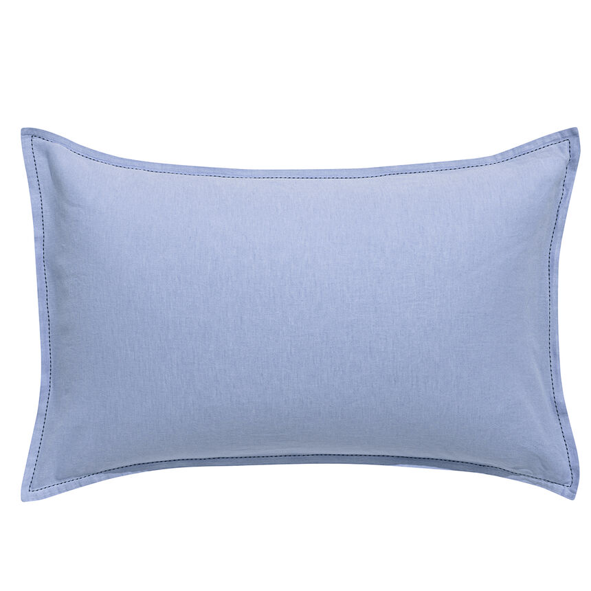 Dekorativer Kissenbezug Nuances Denim 30X41 50% Baumwolle - 50% Leinen, , hi-res image number 0