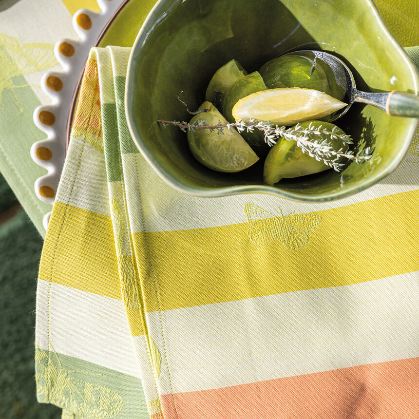 Serviette Bal des papillons Citrus 50x50 100% baumwolle, , hi-res image number 5