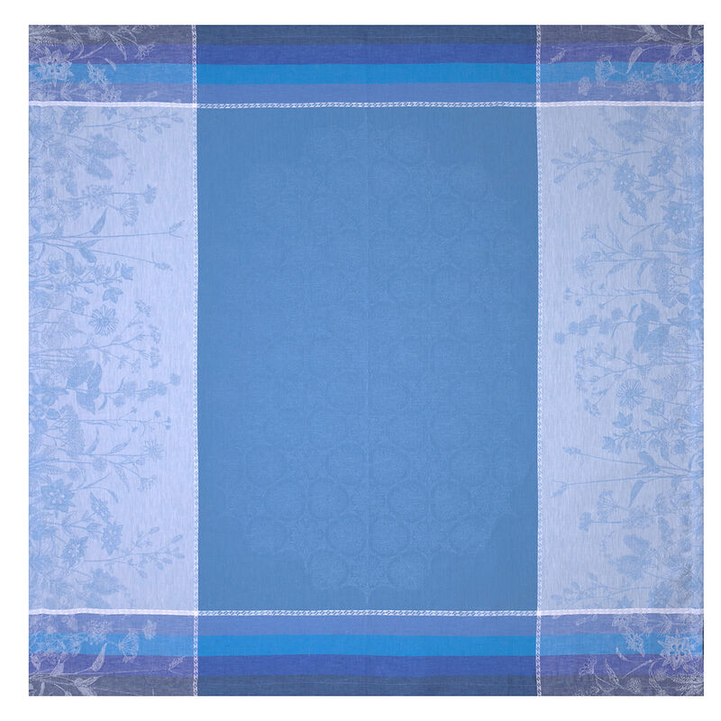 Tischdecke Instant Bucolique Bleuet 175x175 leinen, , hi-res image number 1