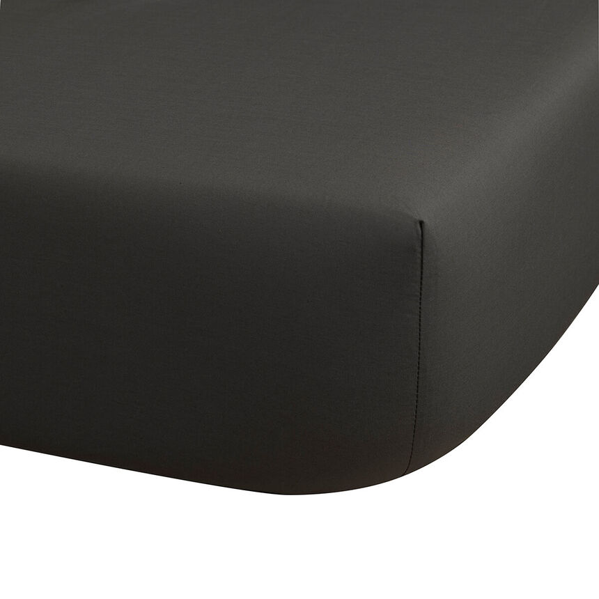 Spannbettlaken Palacio Fusain 90X200X35 100% baumwolle, , hi-res image number 0