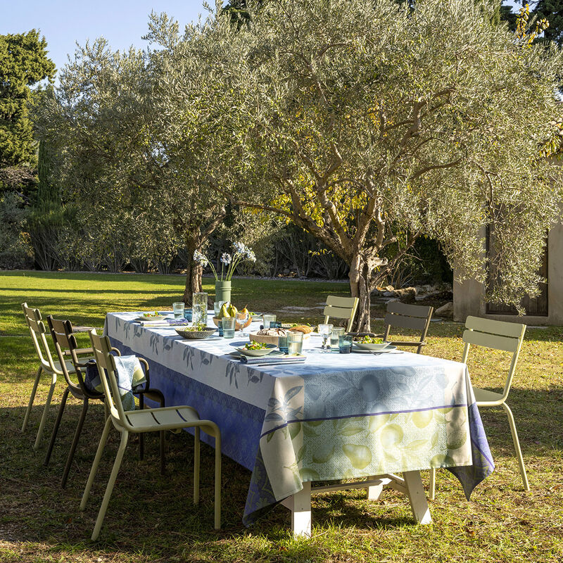 Tischdecke Arrière-pays Cassis 175x175 baumwolle, , hi-res