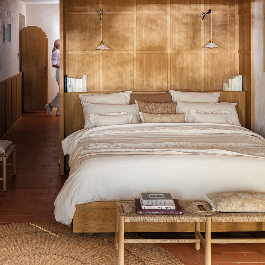 Bettbezug Eclat Amande 135X200 100% baumwolle, , hi-res image number 0