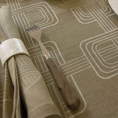 Serviette H&ocirc;tel particulier Leinen