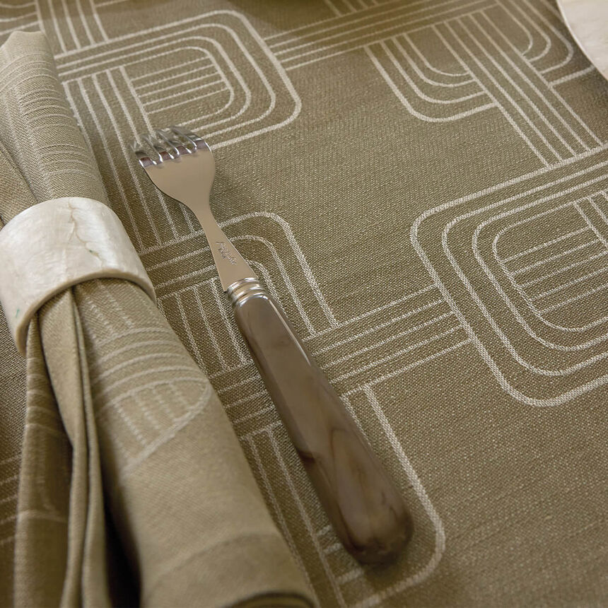 Serviette H&ocirc;tel particulier Buis 55x55 100% Leinen, , hi-res image number 0