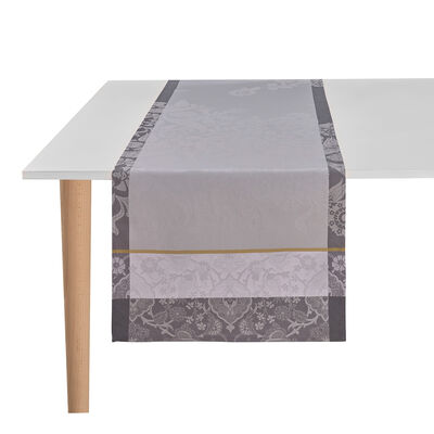 Tischl&auml;ufer Voyage Iconique Zinc 50x150 100% baumwolle