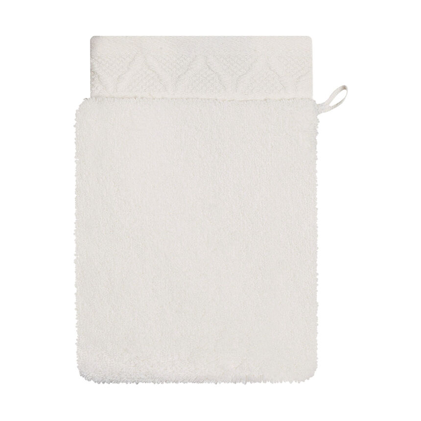 Waschhandschuh Caresse Ivoire 15x22 Baumwolle, , hi-res image number 0