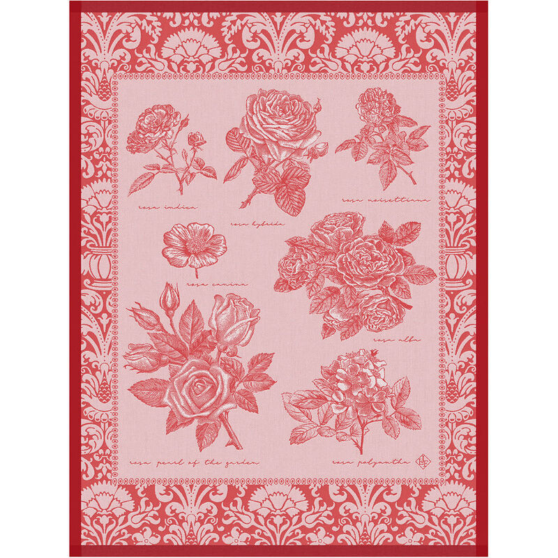 Geschirrtuch Jardin des roses Baiser 60x80 100% baumwolle, , hi-res image number 0