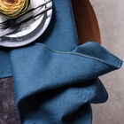 Serviette Vegetal mood avec surjet bourdon Myrtille 50x50 baumwolle, , hi-res image number 0