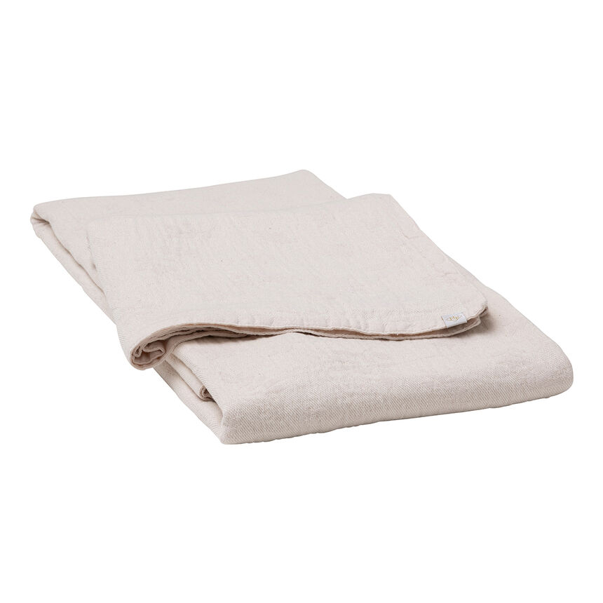 Plaid Feuillage Rosier 180x180 100% baumwolle, , hi-res image number 0