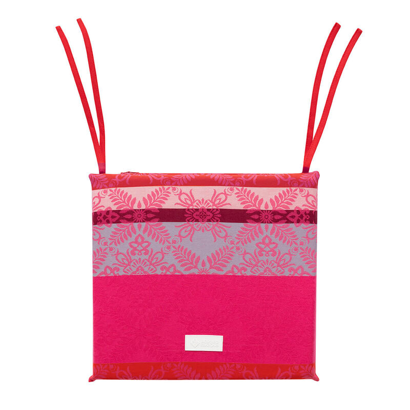 Stuhlkissen Mumbai Fuchsia 40x40 100% baumwolle, , hi-res image number 0