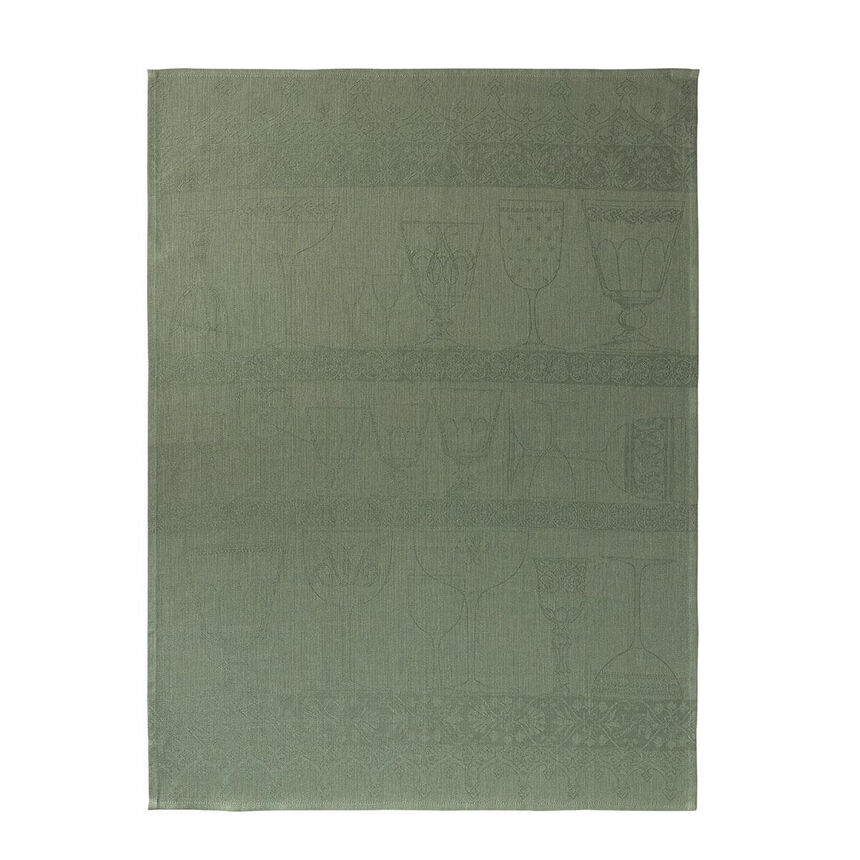 Gl&auml;sertuch Cristal Verveine 60x80 100% Leinen, , hi-res image number 0