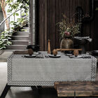 Tischdecke Empreintes Charbon 150x150 100% baumwolle, , hi-res image number 1