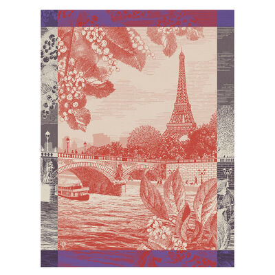 Geschirrtuch Paris sur seine Baumwolle,  Geschirrtuch Paris sur seine Baumwolle