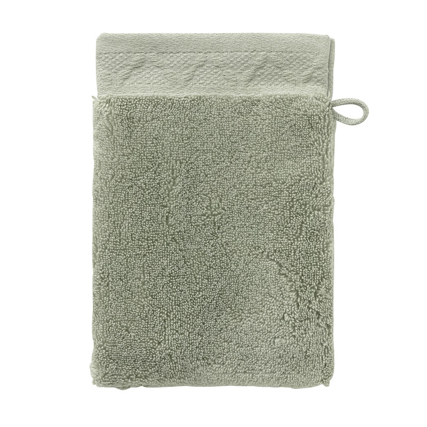 Waschhandschuh Caresse Tilleul 15x22 100% Baumwolle, , hi-res image number 0