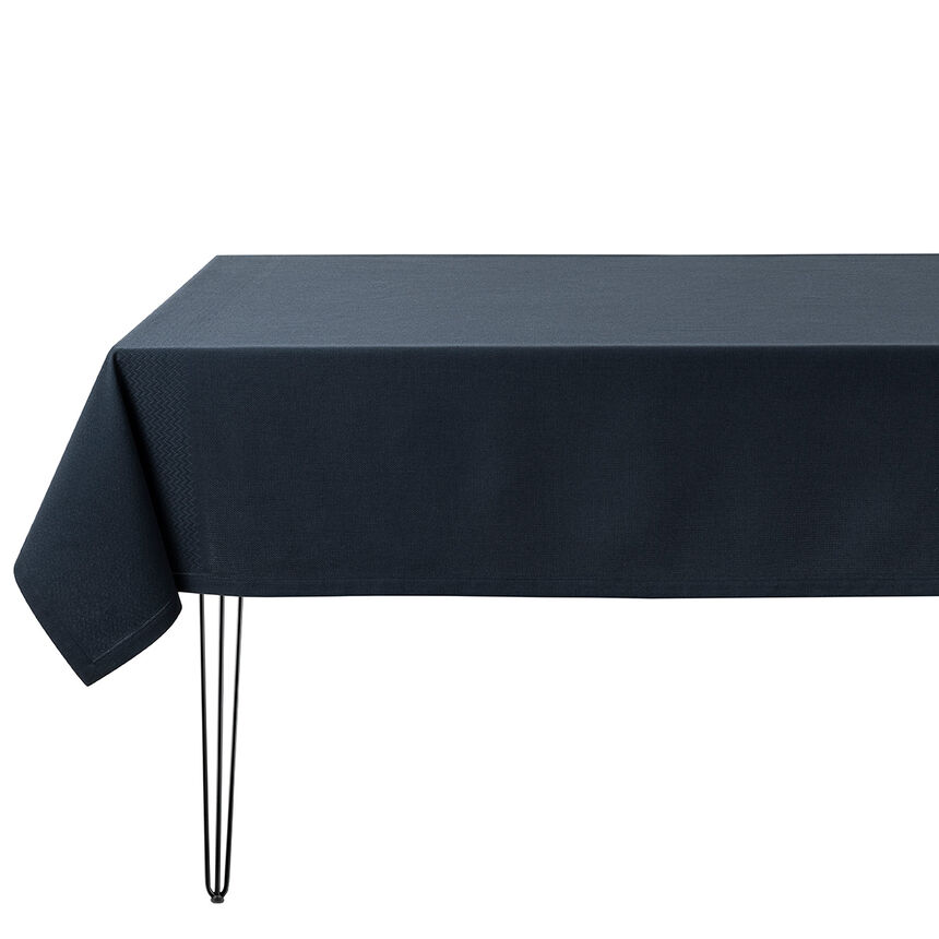 Tischdecke Slow Life re-use Ardoise 145x150 52% Baumwolle, 45% Recyceltes Polyester, 3% Andere Fasern, , hi-res image number 2