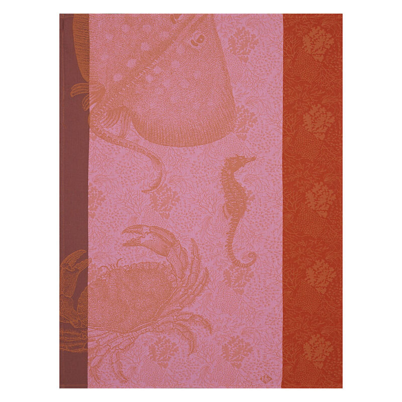 Geschirrtuch Fonds marins crabe Anemone 60x80 baumwolle, , hi-res image number 0