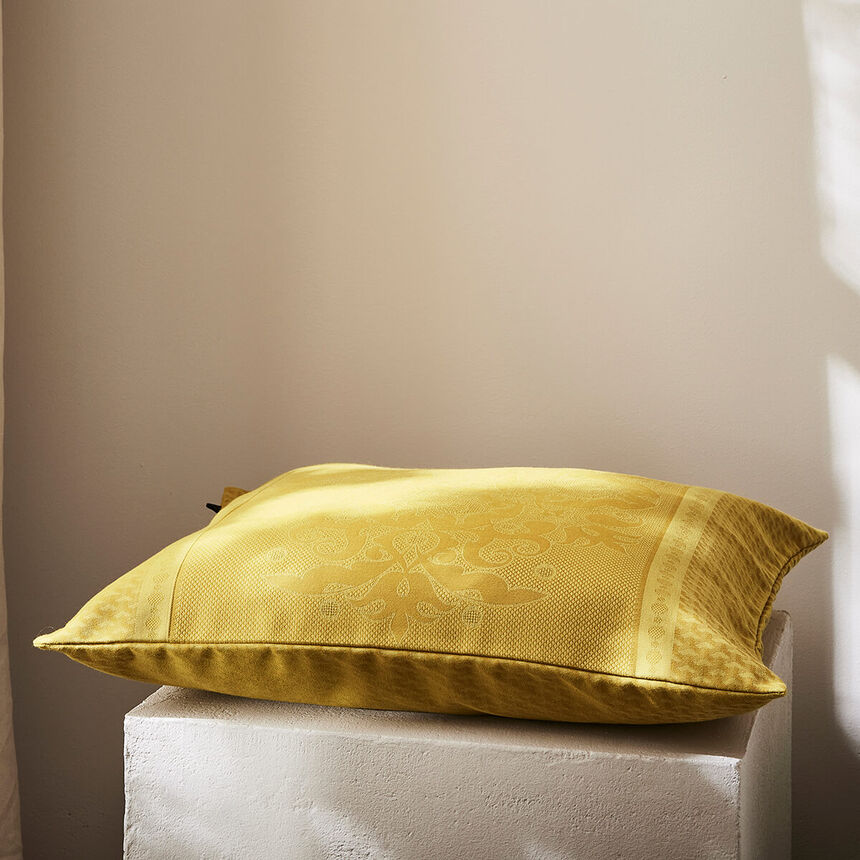 Kissenbezug Palais V&eacute;nitien Ocre 50x50 100% baumwolle, , hi-res image number 0