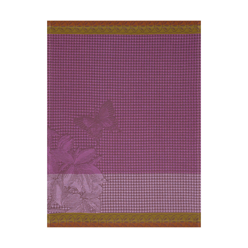 Küchenhandtuch Jardin des papillons Iris 54x38 baumwolle, , hi-res image number 0