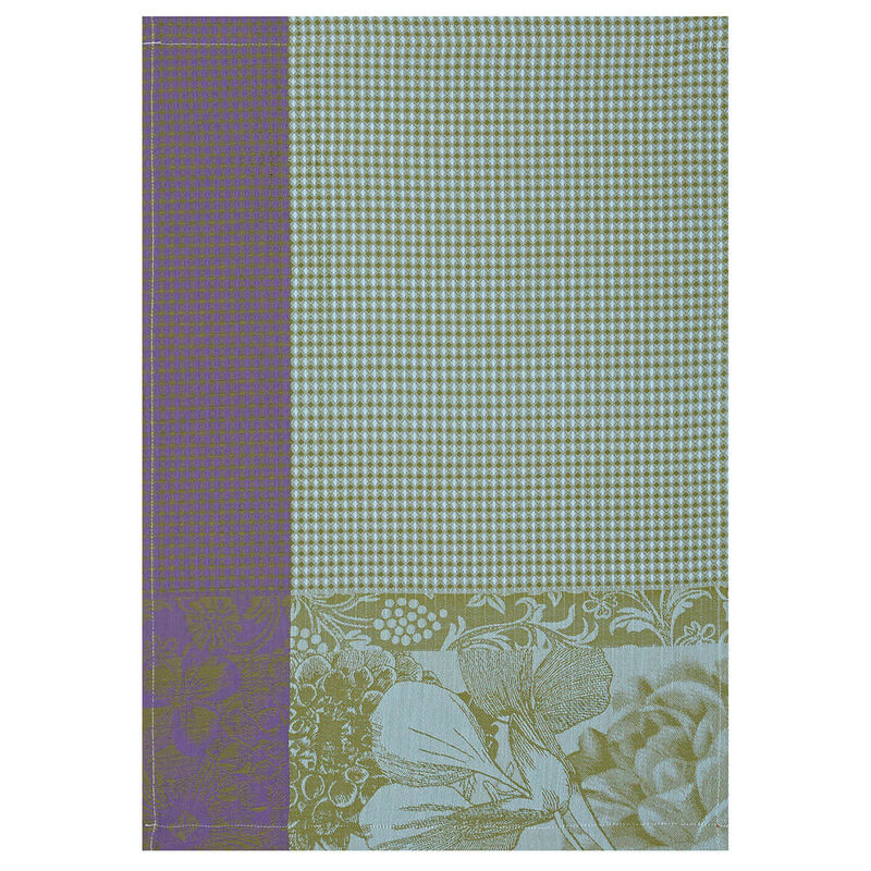 Küchenhandtuch Fleurs à croquer Chlorophylle 54x38 baumwolle, , hi-res image number 0