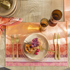 Beschichtete Tischset Mumbai Enduit Marigold 50x36 100% baumwolle, , hi-res image number 0
