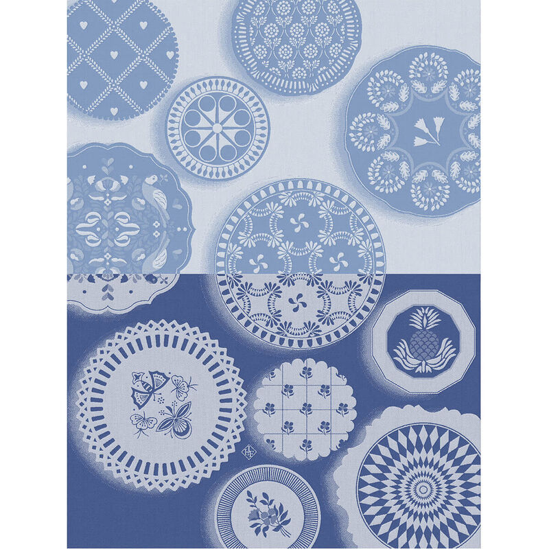 Geschirrtuch Faïence Bleuet 60x80 100% baumwolle, , hi-res image number 0