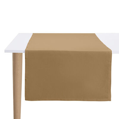 Tischl&auml;ufer Portofino Pluriel Terra 55x175 leinen