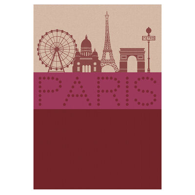 Geschirrtuch Paris Lumi&egrave;re Glamour 70x50 100% baumwolle