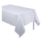 Tischdecke Anneaux Blanc 170x170 baumwolle, , hi-res image number 2
