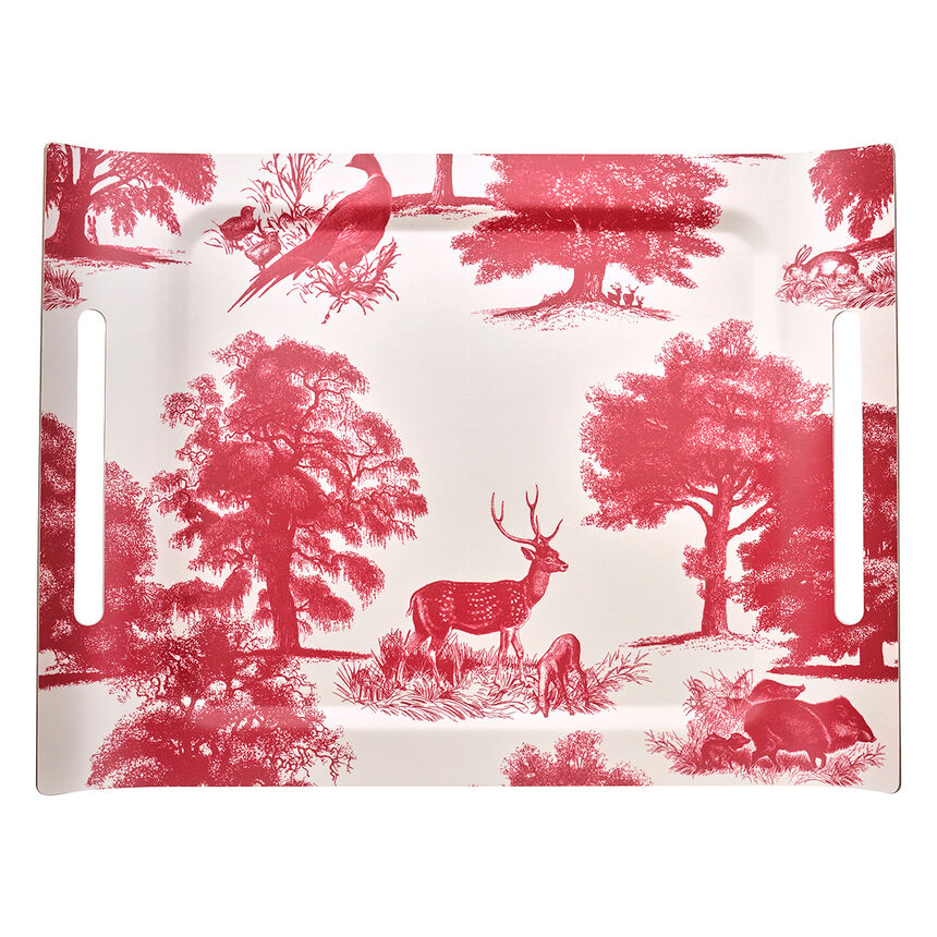 Das Tablett Souveraine  Carmin 58x42 100% Holz, , hi-res image number 0