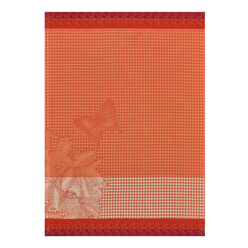 Küchenhandtuch Jardin des papillons Camélia 54x38 100% baumwolle, , hi-res image number 0