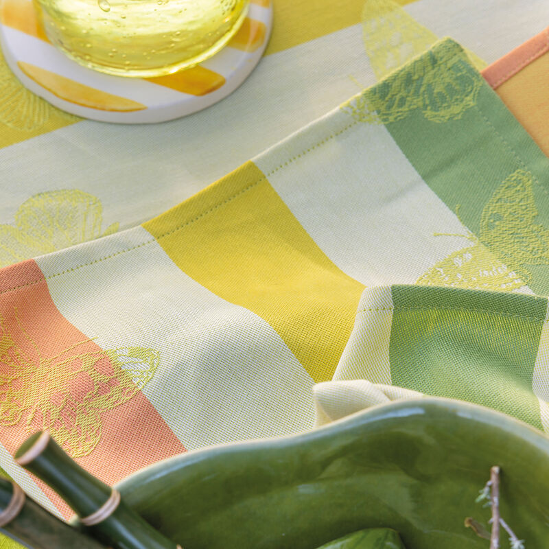 Serviette Bal des papillons Citrus 50x50 100% baumwolle, , hi-res image number 4