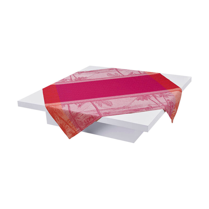 Tischdecke Croisi&egrave;re sur le Nil Orchidee 175x175 leinen, , hi-res image number 2