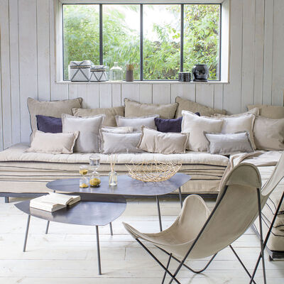 Kissenbezug Slow Life Baumwolle