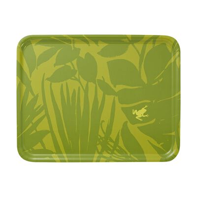 Das Tablett Bahia Jungle 48x37 Holz / 100% Birke
 