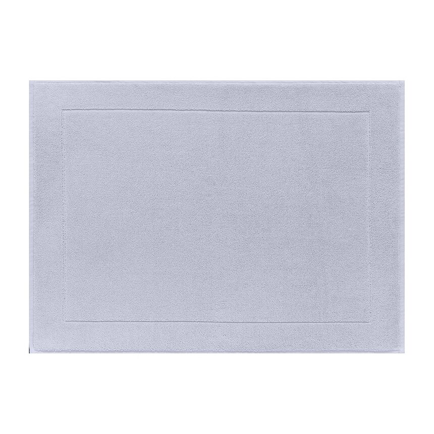Badematte Caresse Voile gris&eacute; 60x80 Baumwolle, , hi-res image number 0