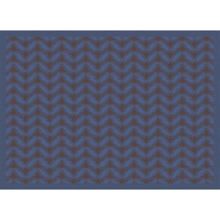 Beschichtetes Tischset Sulawesi Feuillage Terre Indigo 50x36 baumwolle, , hi-res image number 3