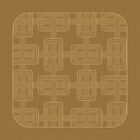 Serviette H&ocirc;tel particulier Boiseries 55x55 100% Leinen, , hi-res image number 1
