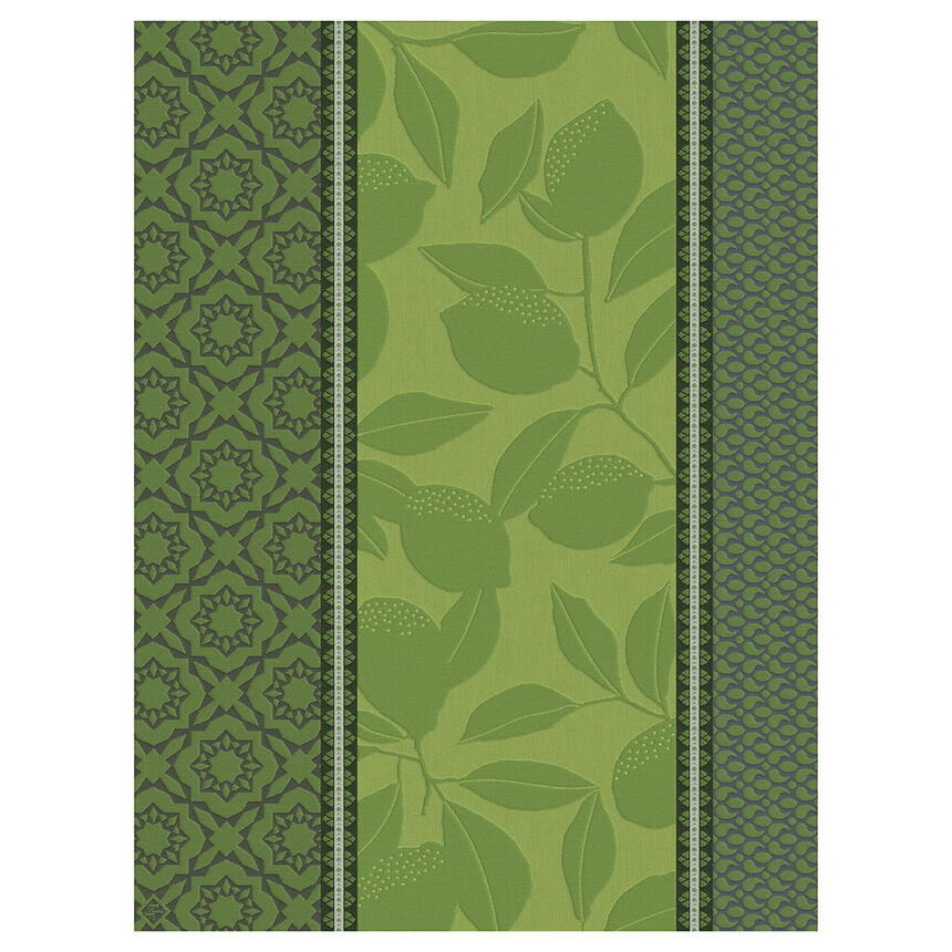 Geschirrtuch Sous les Citronniers Vert 60x80 baumwolle, , hi-res image number 0