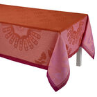Tischdecke Jardin d'orient Terracotta 175x175 leinen, , hi-res image number 1