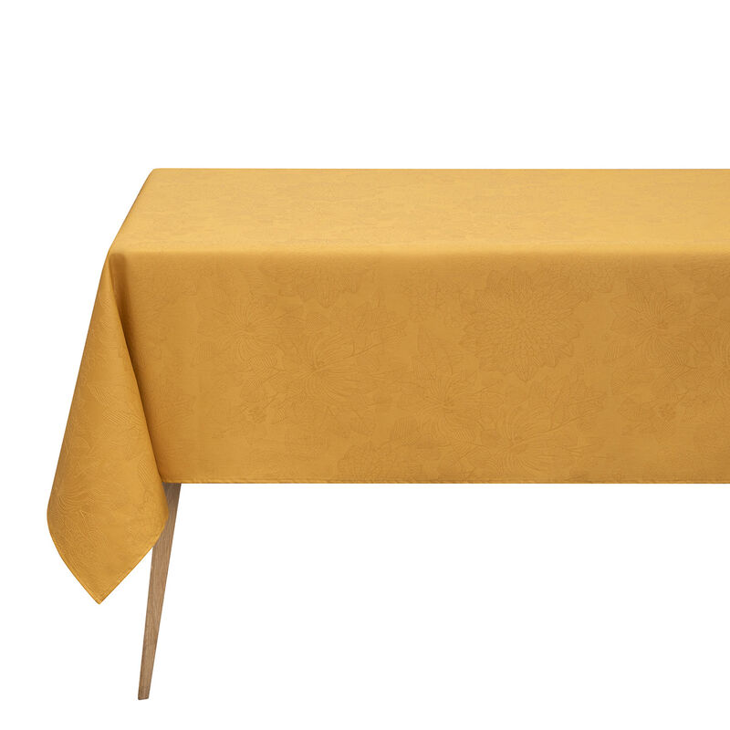 Beschichtete Tischdecke Marie-Galante Moutarde 175x250 100% baumwolle, , hi-res