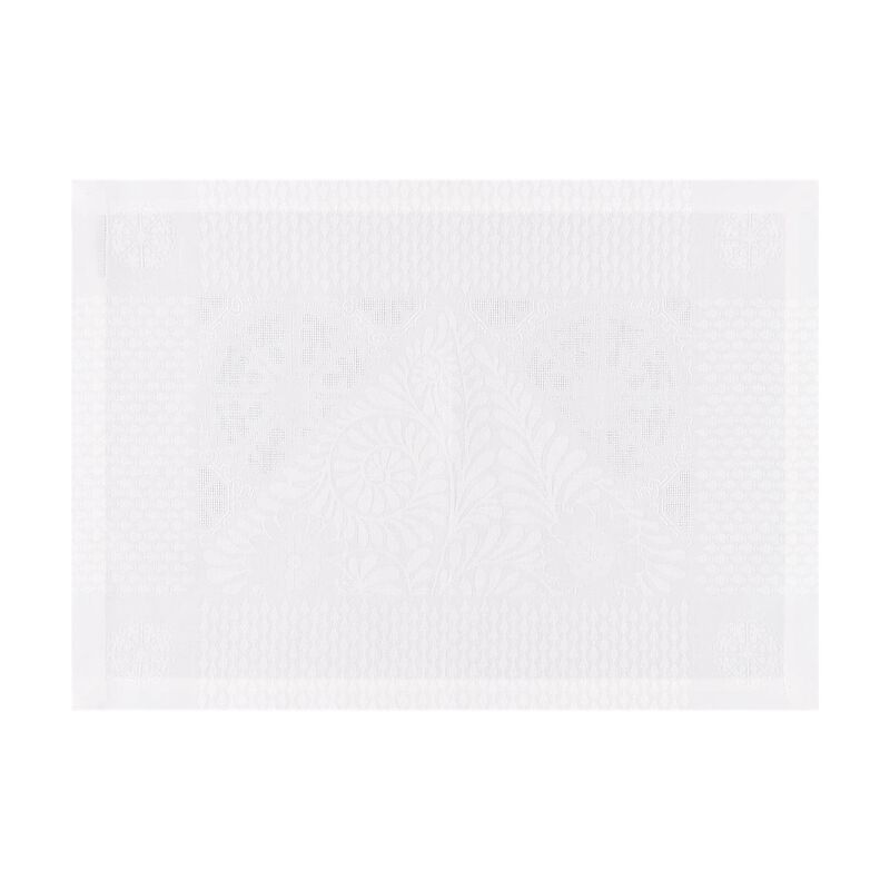 Tischset Bosphore Blanc Blanc 54x38 halbleinen, , hi-res image number 1