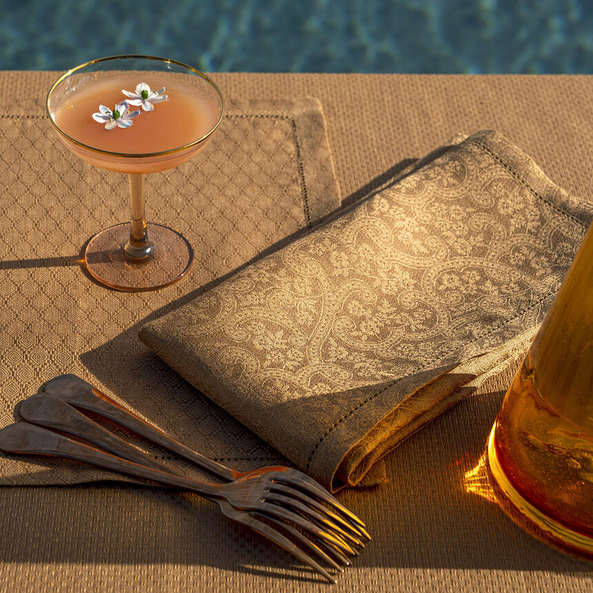 Tischset Portofino G&eacute;o Terra 50x36 leinen, , hi-res image number 0