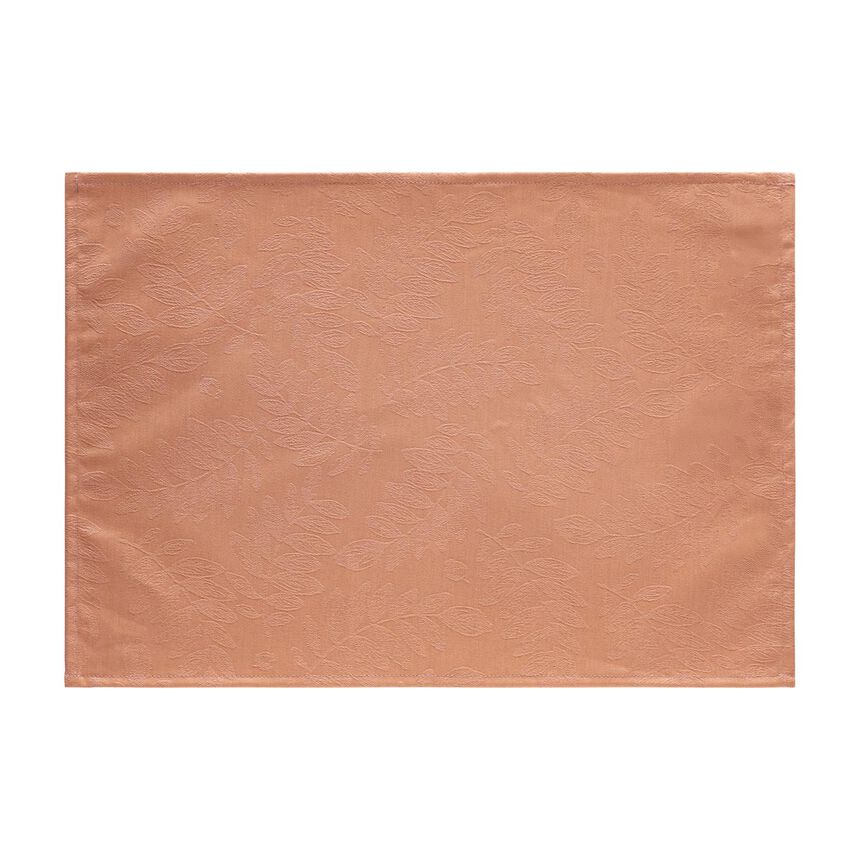 Beschichtetes Tischset Vegetal mood Papaye 50x36 baumwolle, , hi-res image number 0