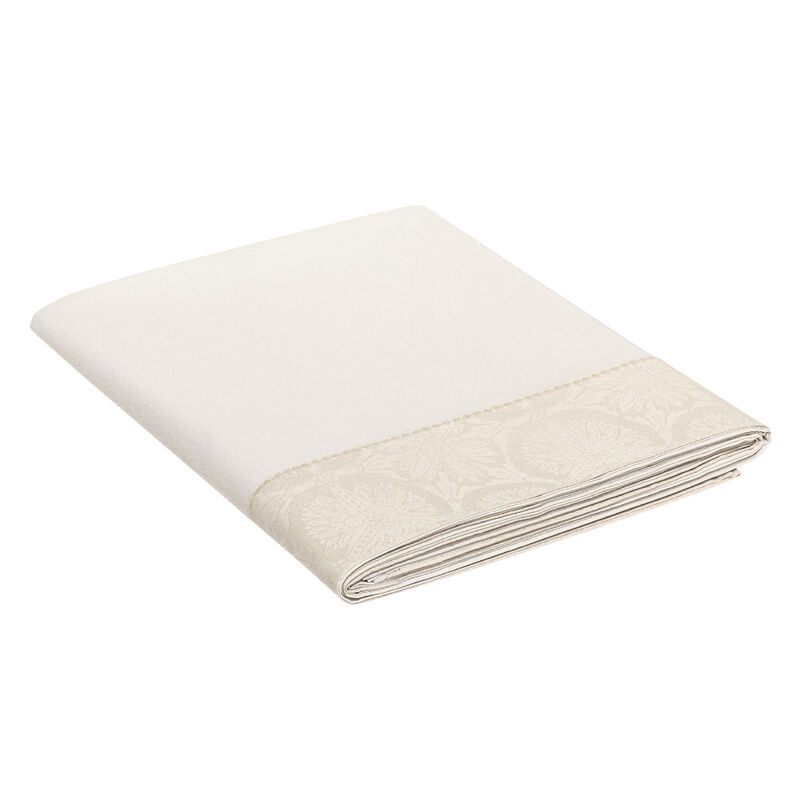 Bettlaken Victoria Jasmin 290X300 50% Baumwolle - 50% Leinen, , hi-res